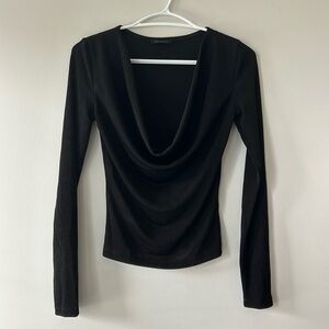 Dynamite cowl neck slinky top